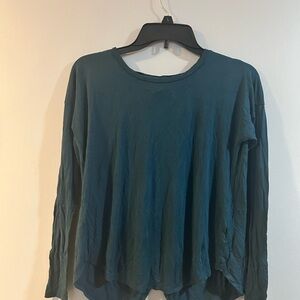 Old Navy Deep Teal Tee with split back size XS extra small